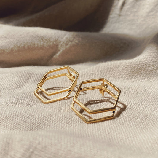 DANI vergoldet Ohrring | Earring Gold