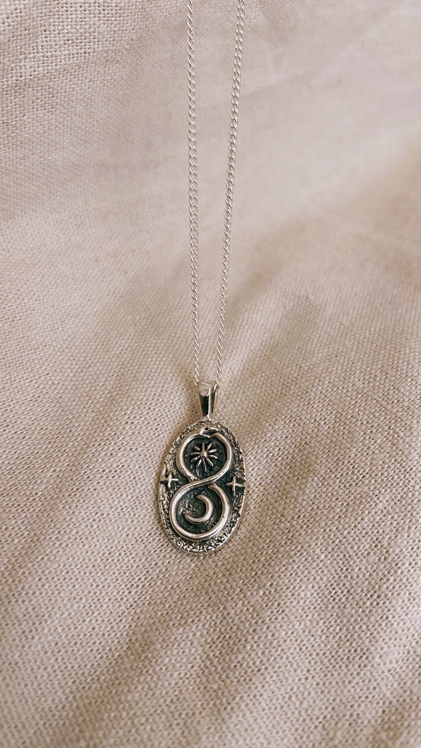 KUNDALINI Halskette  | Necklace Silver