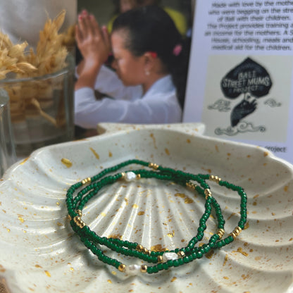 BRACELETS by BALI STREET MUMS 100% des Profits geht zurück zu den Mamas und Kids