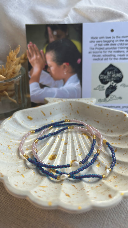 BRACELETS by BALI STREET MUMS 100% des Profits geht zurück zu den Mamas und Kids