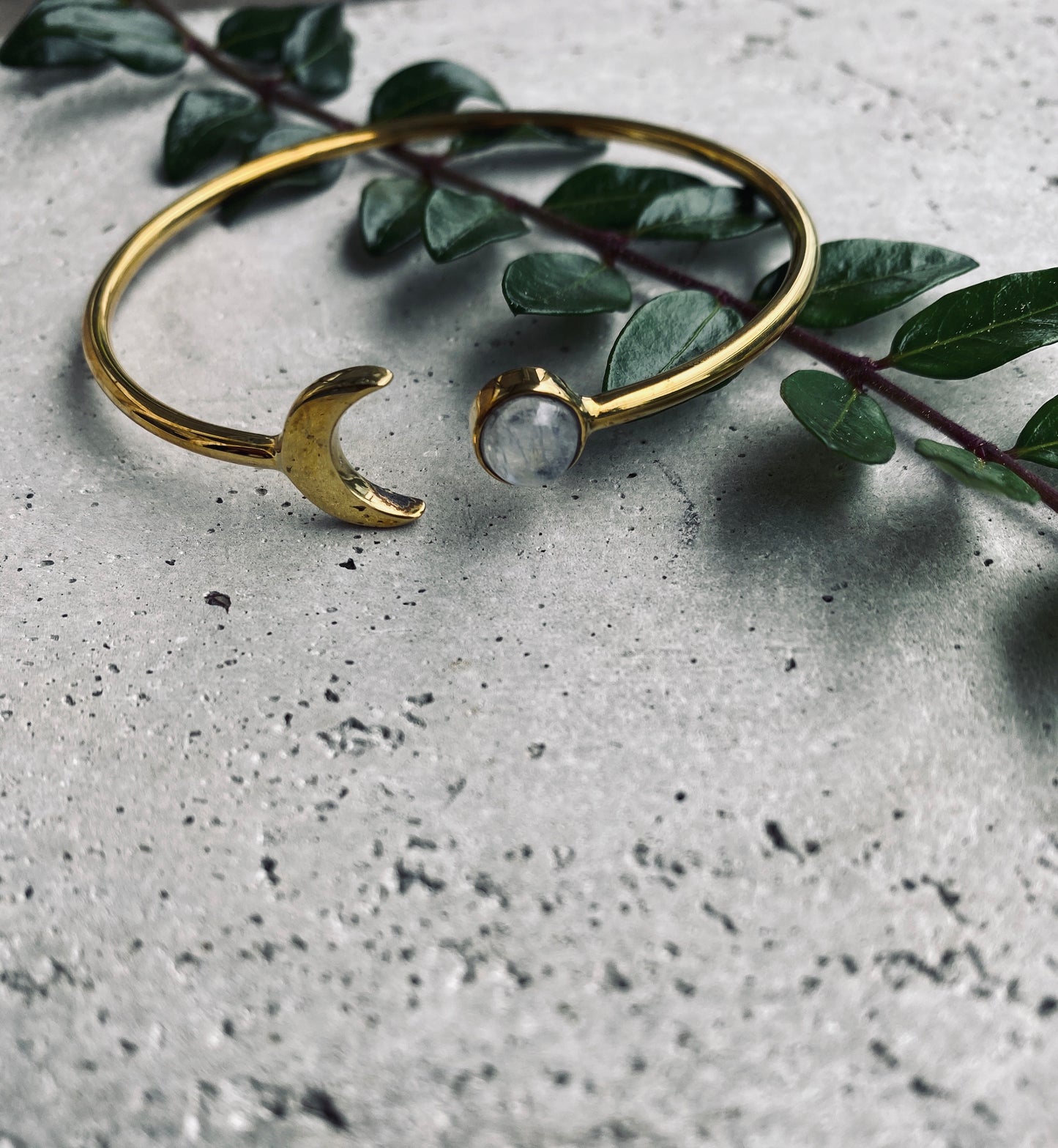 SEA YOU MOON Armreif | Bracelet Gold