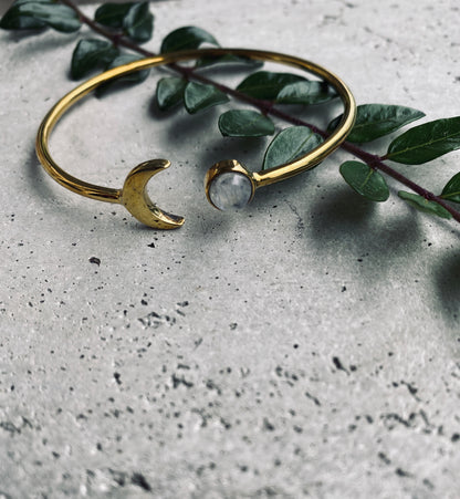 SEA YOU MOON Armreif | Bracelet Gold