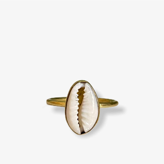 SARI SHELL Ring Gold