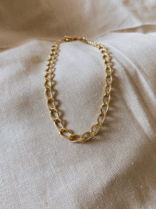 RATIH Choker Halskette | Necklace Gold