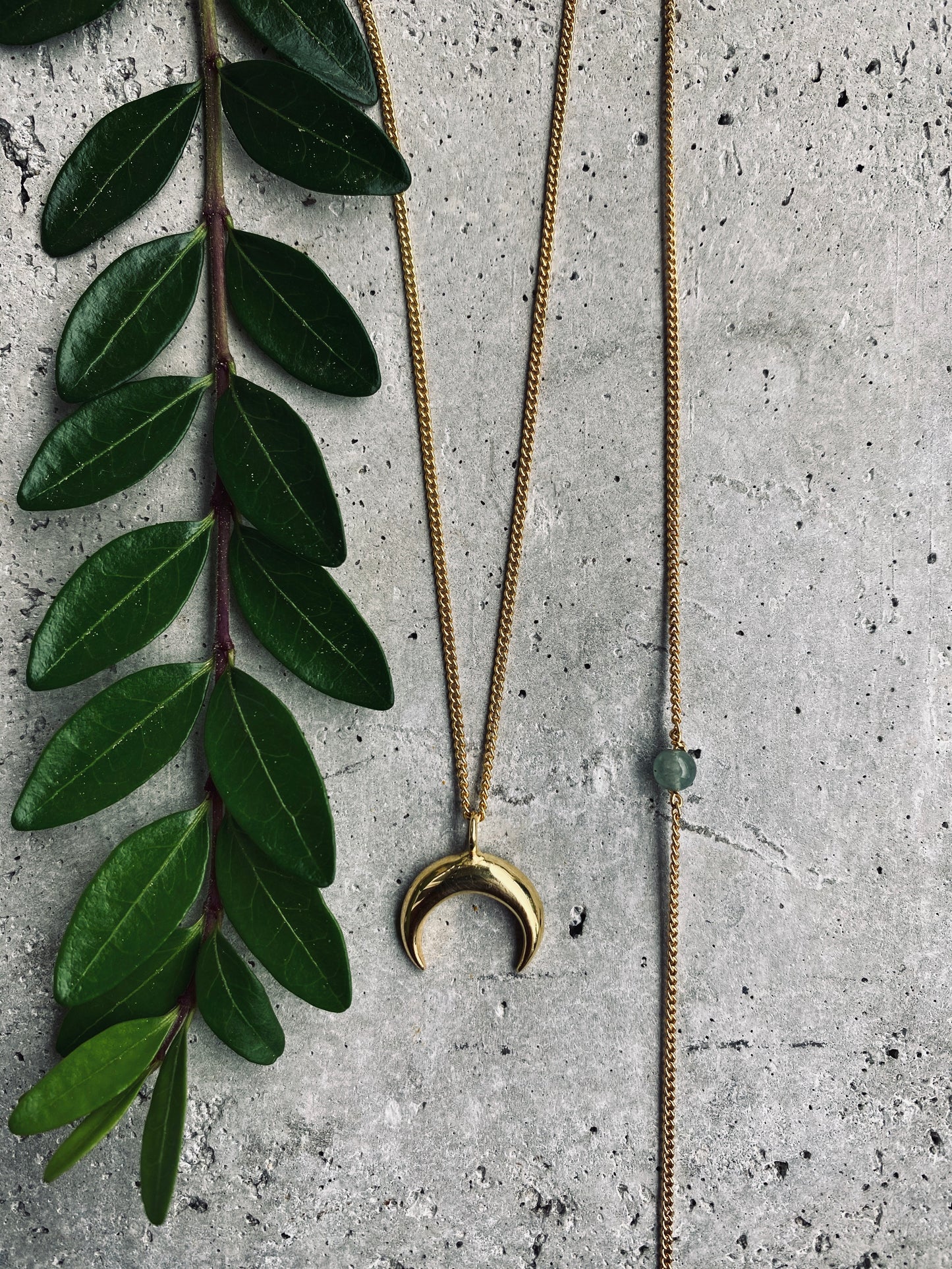 NALI Aventurin Halskette | Necklace Gold