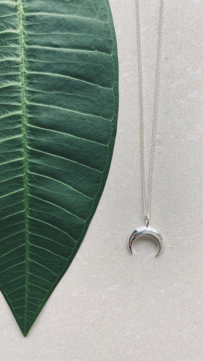 SEA YOU MOON Halskette | Necklace Silver