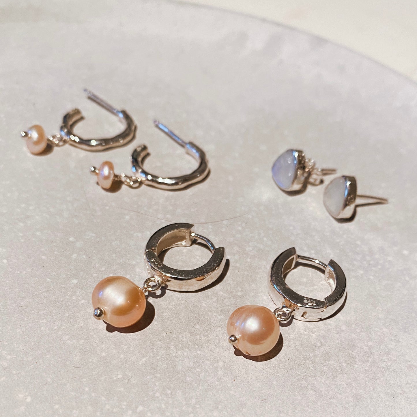 ZIZI Ohrring Perle | Earring Pearl Silver